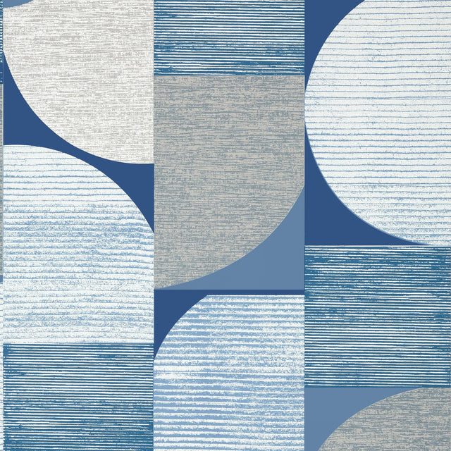Thibaut SATURN Blue Wallpaper
