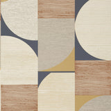 Thibaut SATURN Metallic Copper and Black Wallpaper