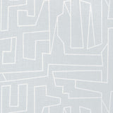 Thibaut MATRIX Soft Blue Wallpaper