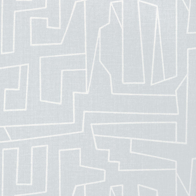 Thibaut Matrix Soft Blue Wallpaper