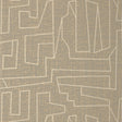 Thibaut MATRIX Metallic Gold and Grey Wallpaper