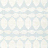 Thibaut LOLA Pearl on Soft Blue Wallpaper