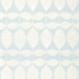 Thibaut Lola Pearl On Soft Blue Wallpaper