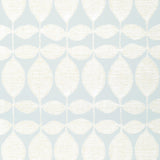 Thibaut Lola Pearl On Soft Blue Wallpaper