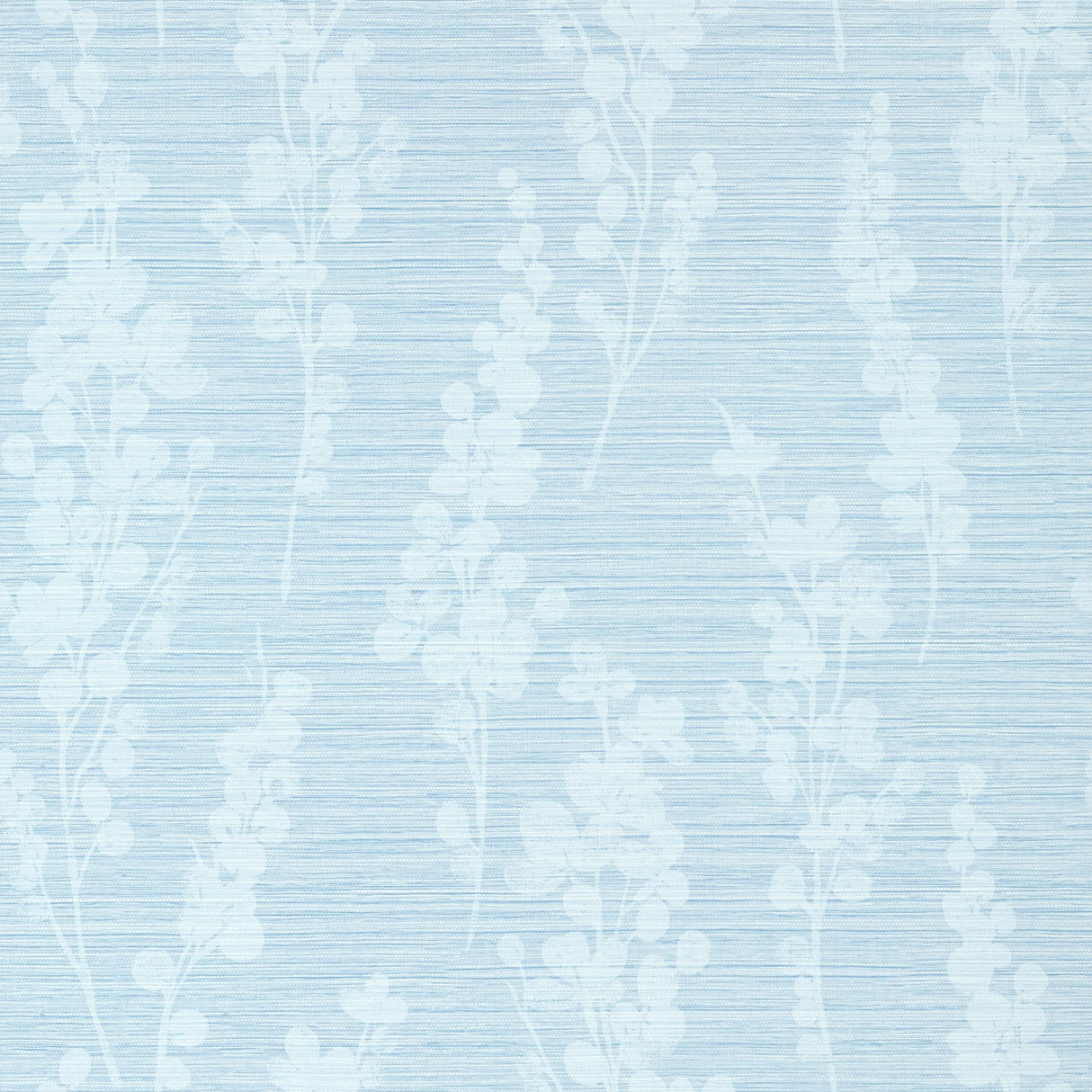 Thibaut Spring Blooms Sky Wallpaper