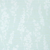 Thibaut SPRING BLOOMS Soft Green and Blue Wallpaper