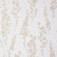 Thibaut Spring Blooms Metallic Pewter On Lavender Wallpaper
