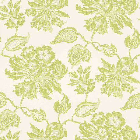 Thibaut Helena Lime Green Wallpaper