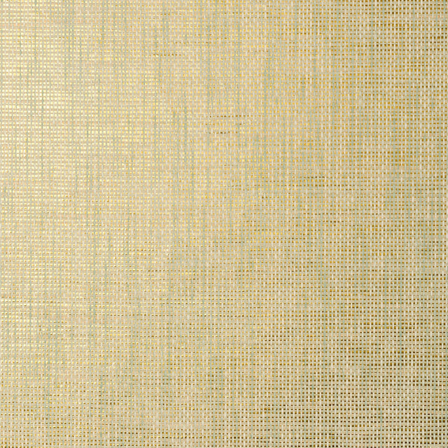 Thibaut Stablewood Aqua On Metallic Gold Wallpaper