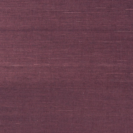 Thibaut Shang Extra Fine Sisal Plum Wallpaper