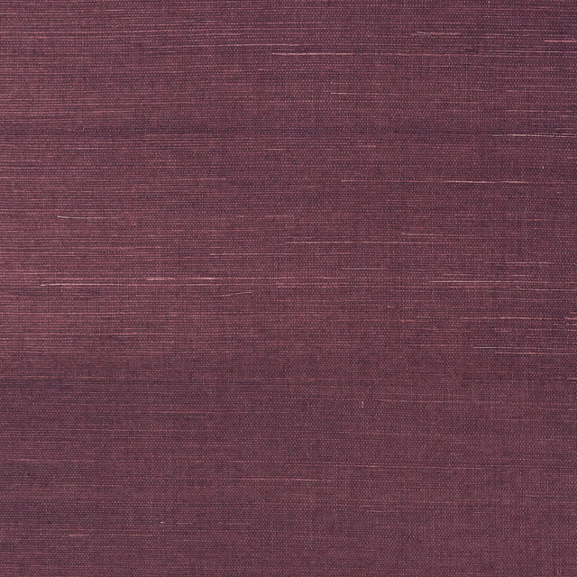 Thibaut Shang Extra Fine Sisal Plum Wallpaper
