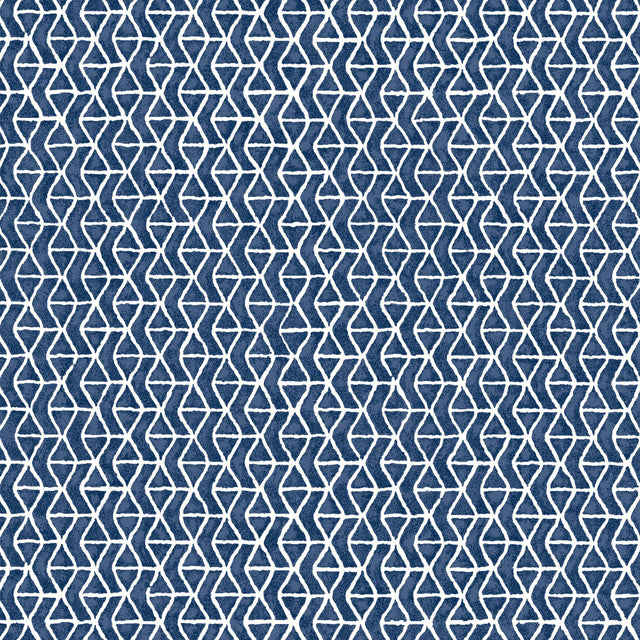 Thibaut Stony Brook Navy Wallpaper