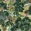 Thibaut PAGODA TREES Brown and Green Wallpaper
