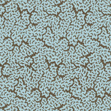 Thibaut MALDIVES Spa Blue and Brown Wallpaper