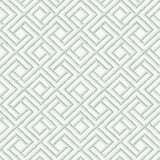 Thibaut FRENCH LATTICE Spa Blue Wallpaper