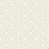 Thibaut French Lattice Cream Wallpaper