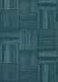 Thibaut HAYWORTH Turquoise and Blue Wallpaper