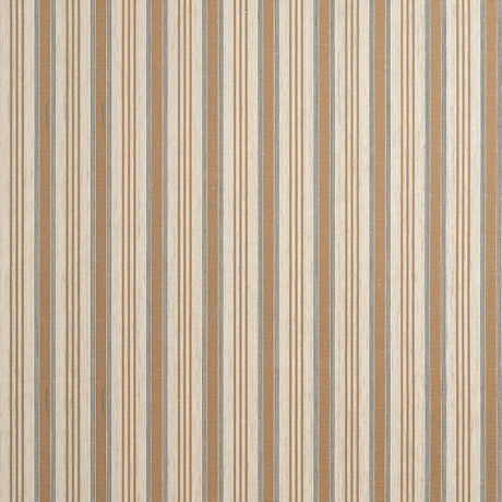Thibaut BENNETT STRIPE Cognac Wallpaper
