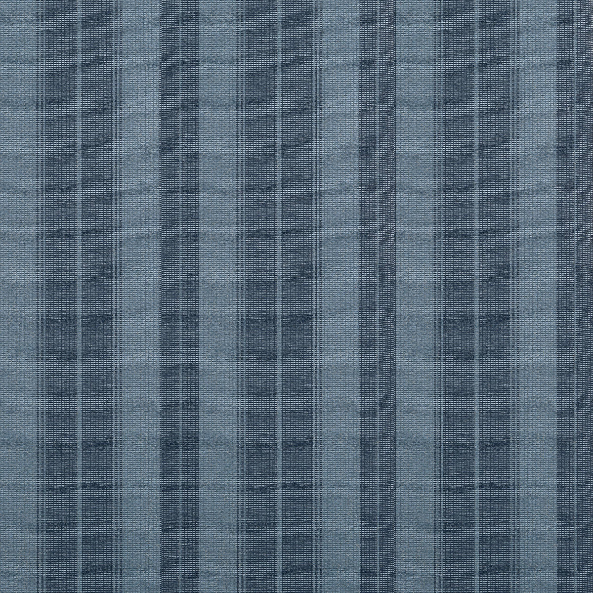 Thibaut Frisco Stripe Navy Wallpaper