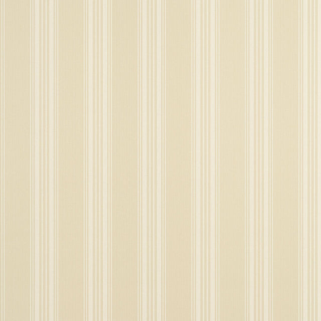 Thibaut SCARLET STRIPE Buttercream Wallpaper