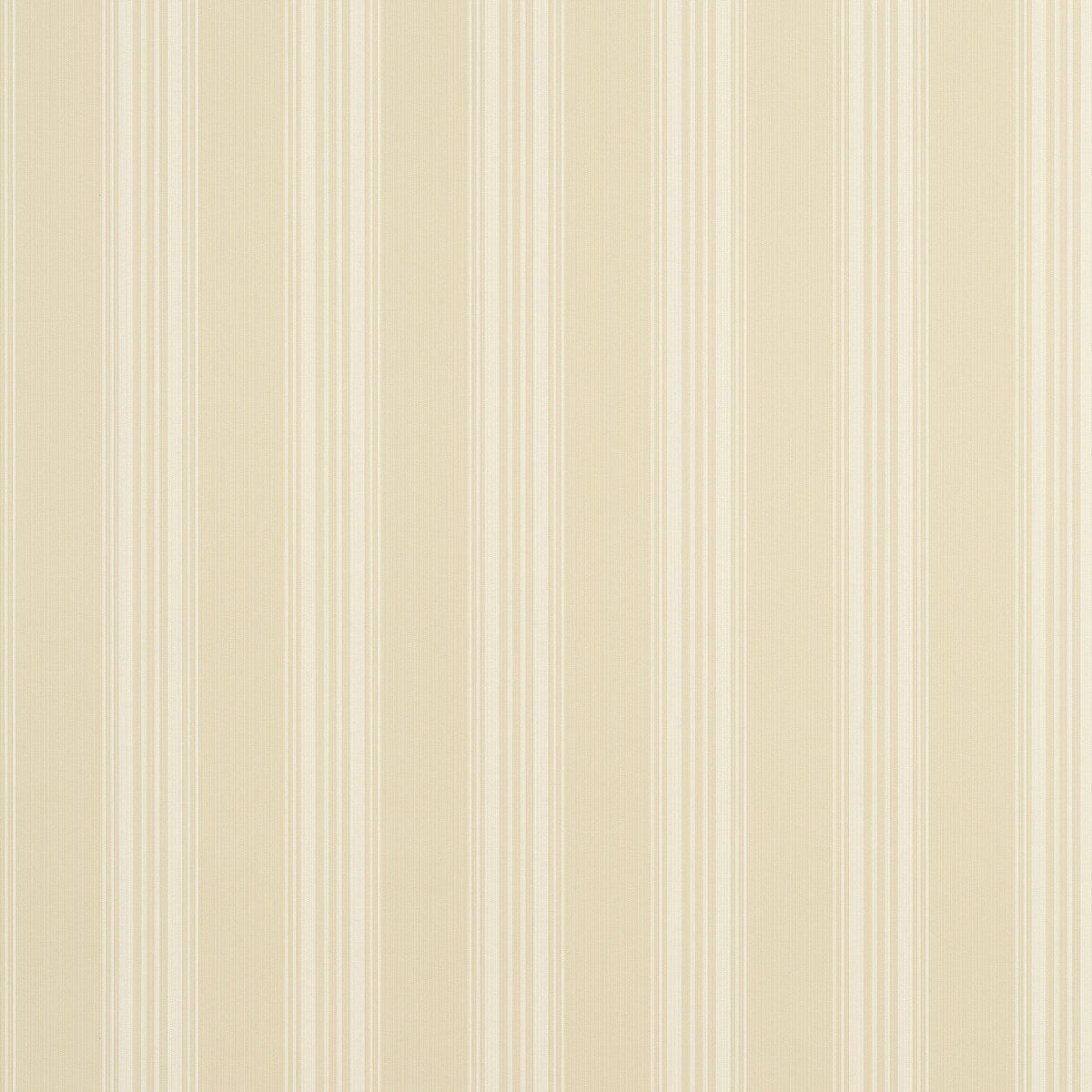 Thibaut Scarlet Stripe Buttercream Wallpaper