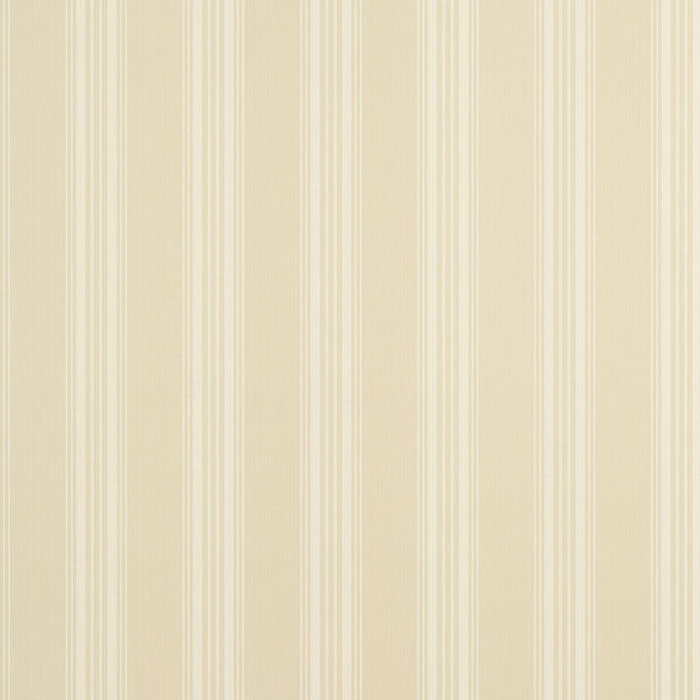 Thibaut Scarlet Stripe Buttercream Wallpaper