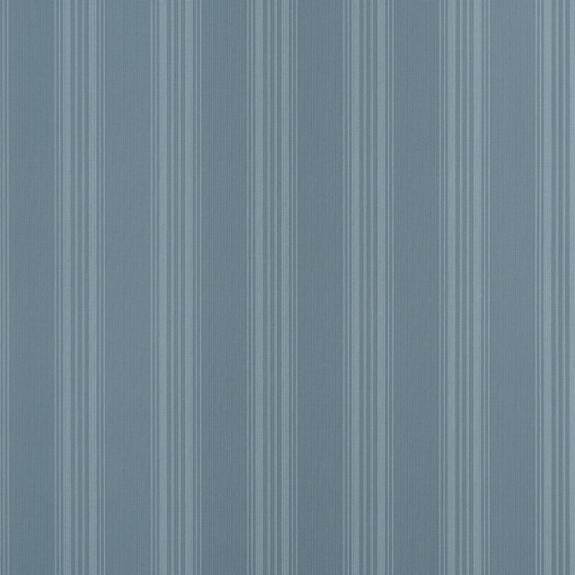 Thibaut Scarlet Stripe Slate Blue Wallpaper