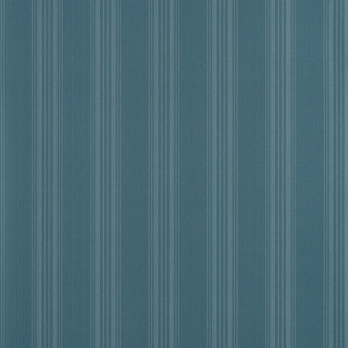 Thibaut Scarlet Stripe Peacock Blue Wallpaper