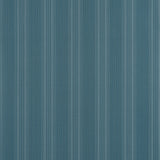 Thibaut Scarlet Stripe Peacock Blue Wallpaper