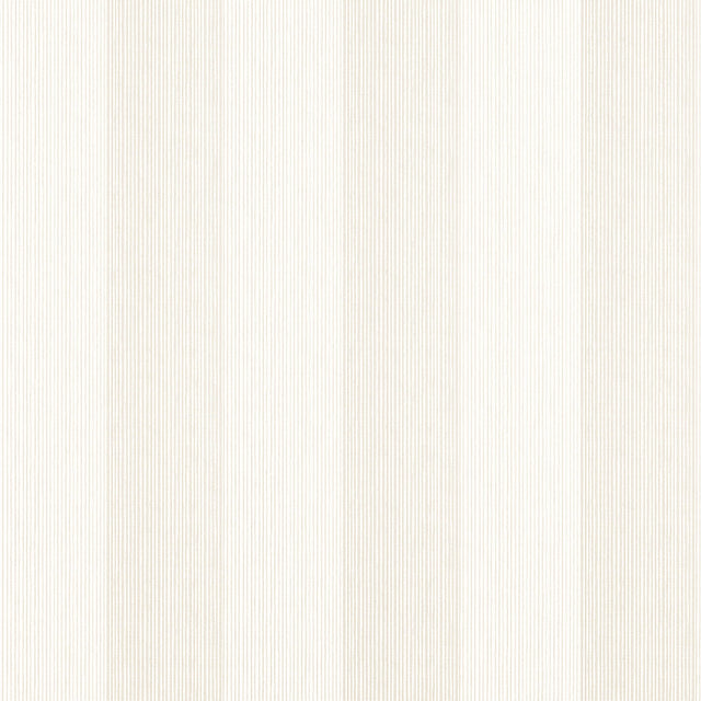 Thibaut Evan Stripe Cream Wallpaper