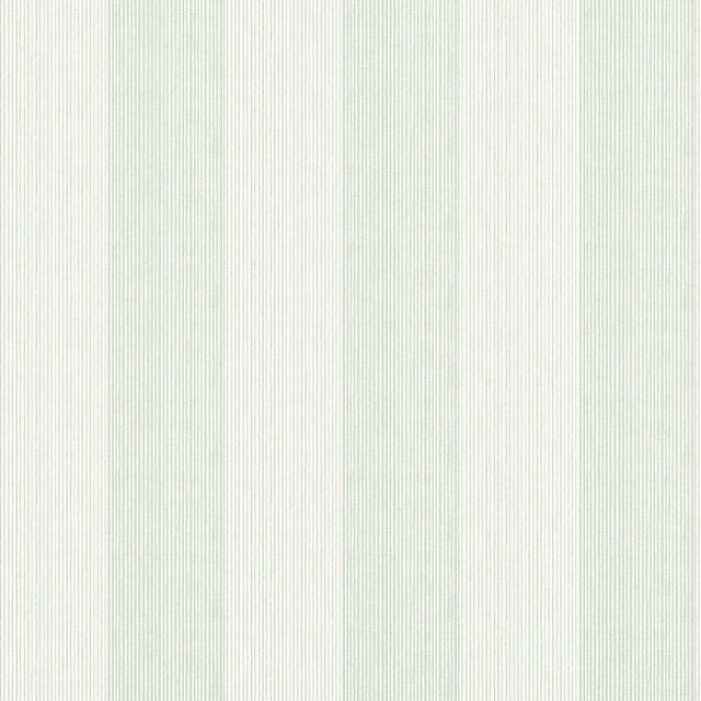 Thibaut Evan Stripe Willow Wallpaper