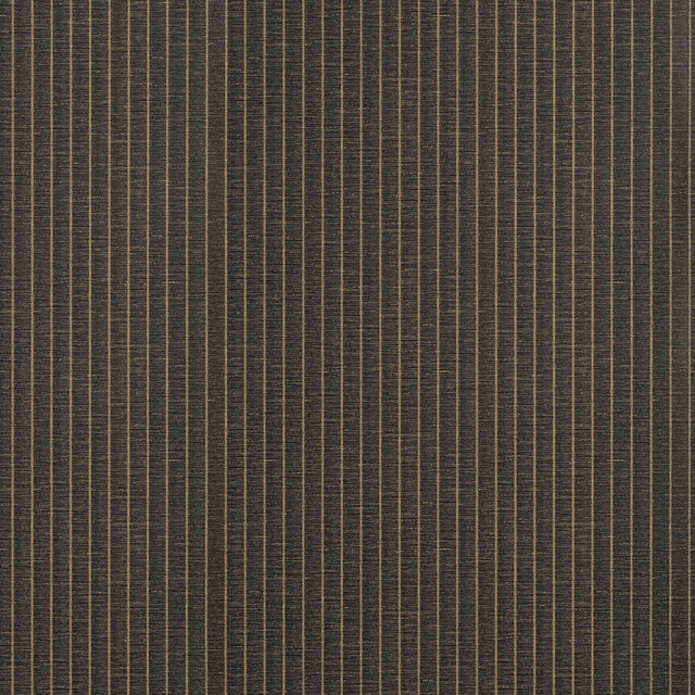 Thibaut SUITED STRIPE Black Wallpaper