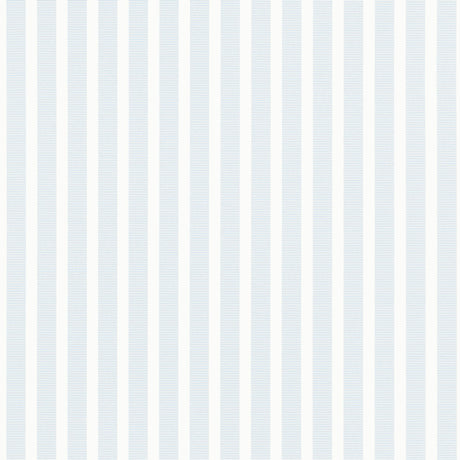 Thibaut RAILWAY STRIPE Light Blue Wallpaper