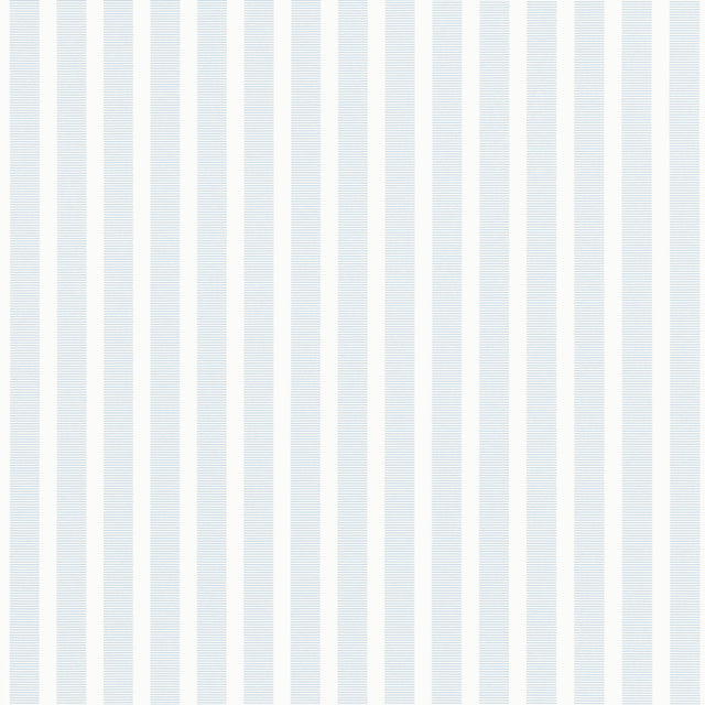 Thibaut RAILWAY STRIPE Light Blue Wallpaper