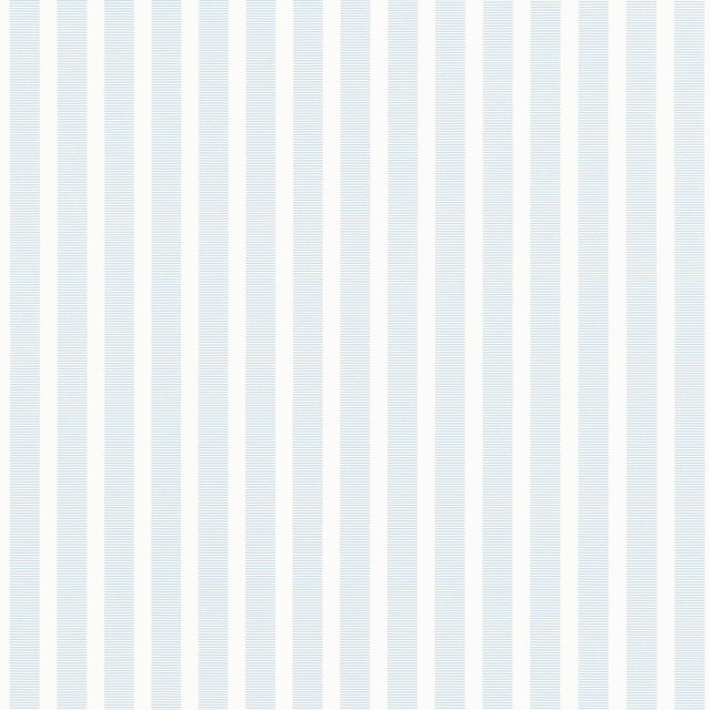 Thibaut Railway Stripe Light Blue Wallpaper