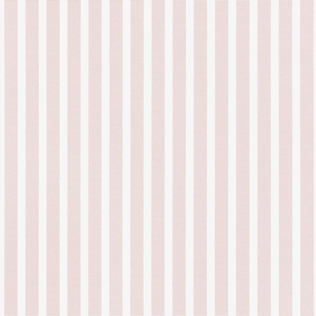Thibaut Railway Stripe Pink Wallpaper