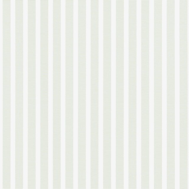 Thibaut Railway Stripe Green Wallpaper