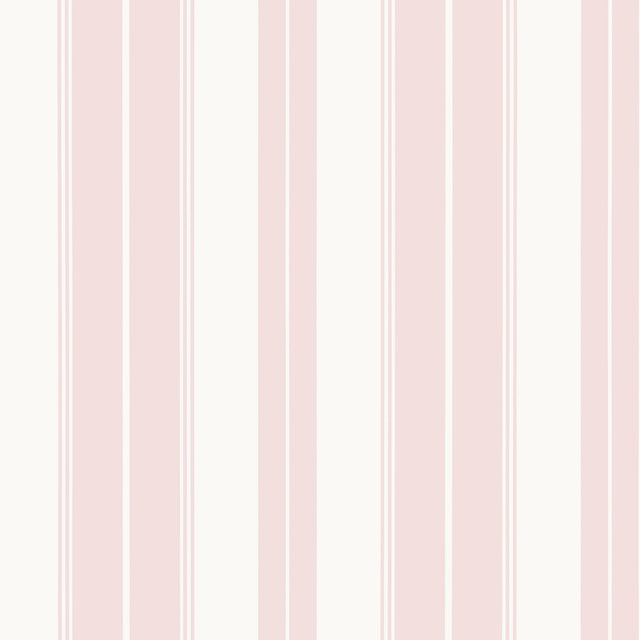 Thibaut Norfolk Stripe Pink Wallpaper