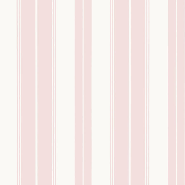 Thibaut NORFOLK STRIPE Pink Wallpaper