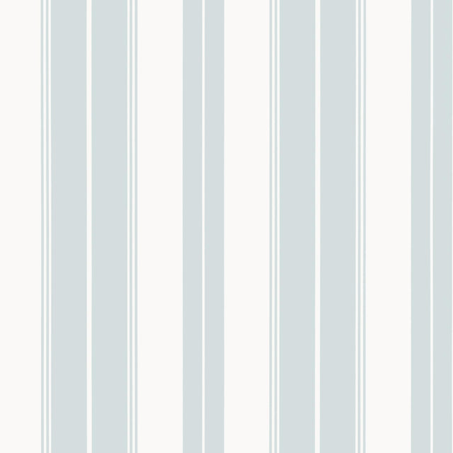 Thibaut NORFOLK STRIPE Spa Blue Wallpaper
