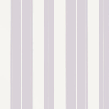 Thibaut NORFOLK STRIPE Lilac Wallpaper