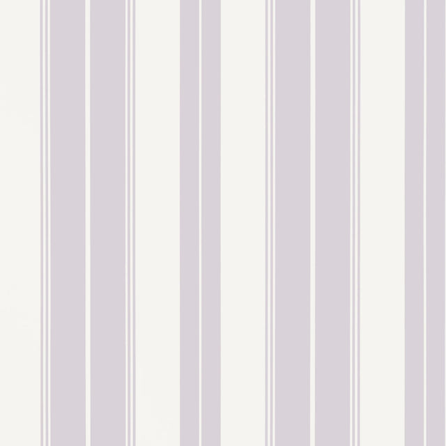 Thibaut NORFOLK STRIPE Lilac Wallpaper