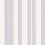 Thibaut Norfolk Stripe Lilac Wallpaper