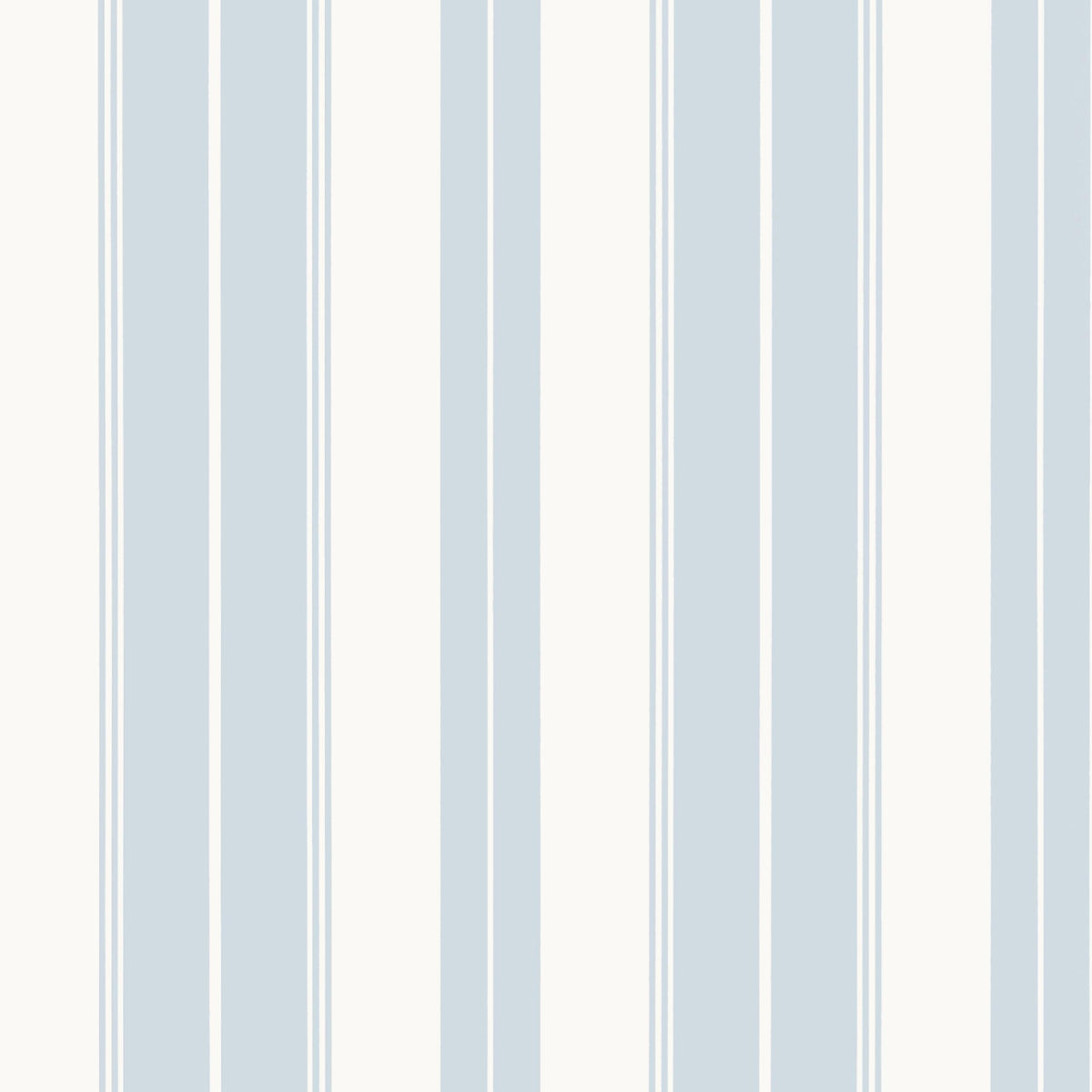Thibaut Norfolk Stripe Light Blue Wallpaper