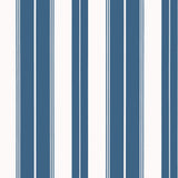 Thibaut NORFOLK STRIPE Navy Wallpaper