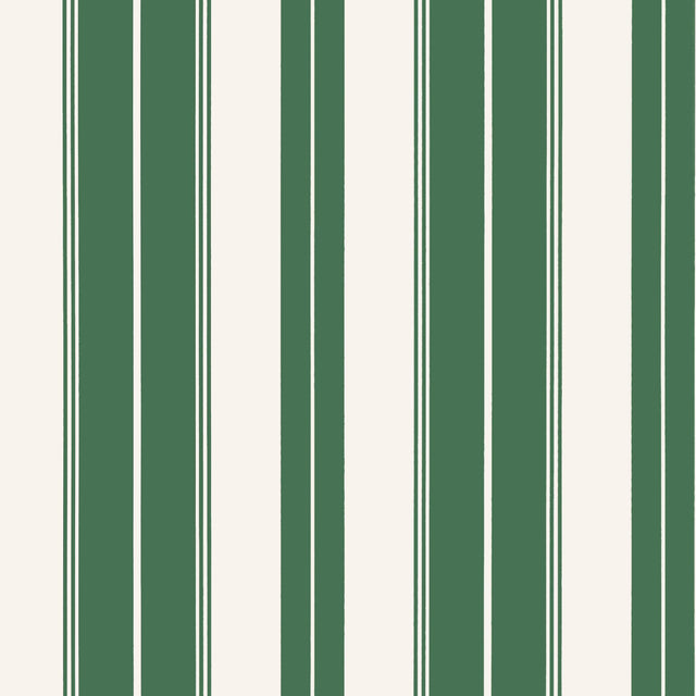 Thibaut NORFOLK STRIPE Green Wallpaper