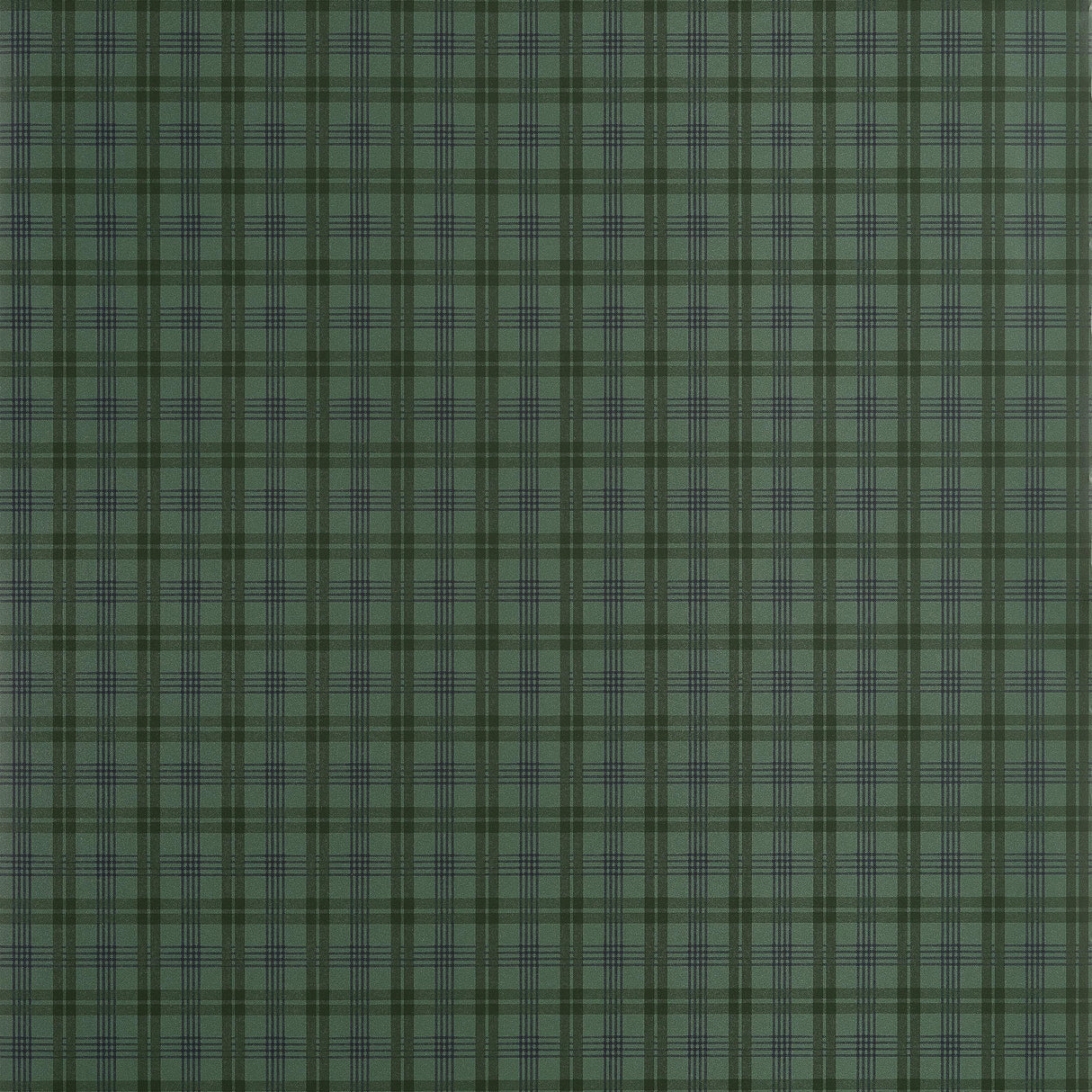 Thibaut Huntley Plaid Dark Green Wallpaper