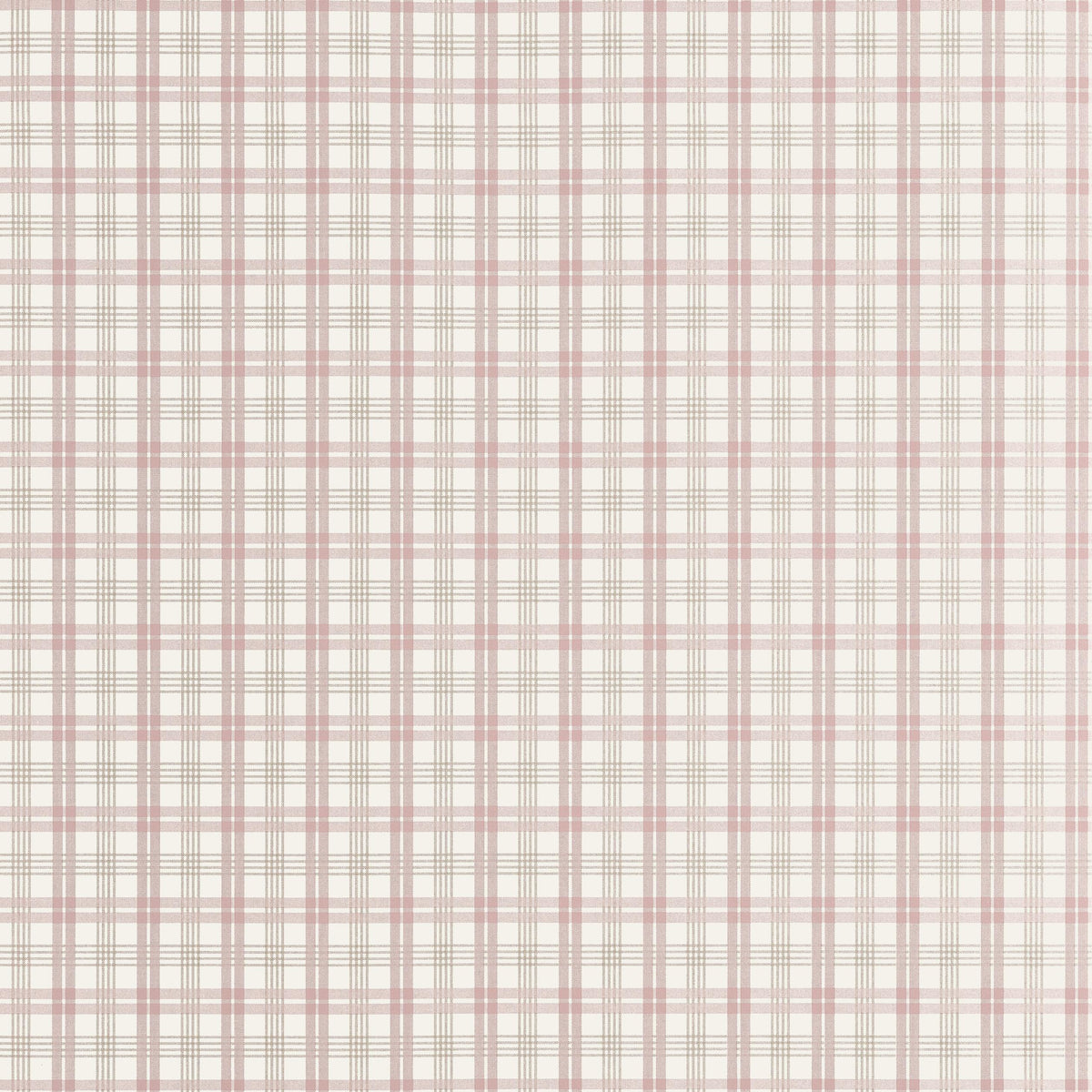 Thibaut Huntley Plaid Blush Wallpaper