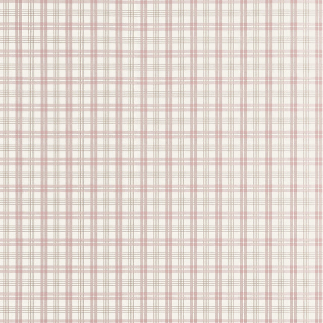 Thibaut Huntley Plaid Blush Wallpaper