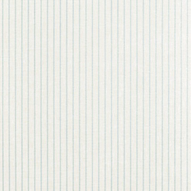 Thibaut RYKER STRIPE Cream and Robin's Egg Wallpaper